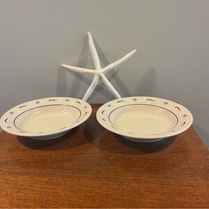 Longaberger Woven Traditions Soup Bowls 2
